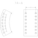 Lona de freio Ford F-600 1960 a 1980 LONAFLEX L-524 Lona de freio Ford F-600 1960 a 1980 LONAFLEX L-524