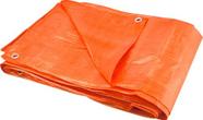 Lona de polietileno laranja 2m x 2m 100 micra VONDER