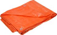 Lona de Polietileno Laranja 3m x 2m 100 Micras Vonder Leve