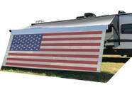 Lona de sombra para toldo de RV Tentproinc 2.4m x 5.5m (Bandera Americana)