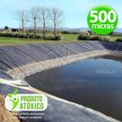 Lona Geomembrana 4.5x4.5 Metros em Pvc Expansível Espessura 500 Micras Confeccionada em M²