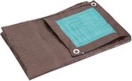 Lona Multiuso Cobertura Marrom/Verde ShopLonas210 - 4X3m