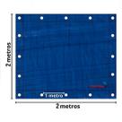 Lona Para Caminhão Piscina Azul 2x2 Cobrir Carga Impermeável