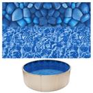 Lona para piscina VEVOR redonda de vinil 15 pés, altura de 48 a 54 pol. Lona para piscina VEVOR redonda de vinil 15 pés, altura de 48 a 54 pol.