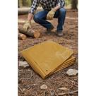 Lona PVC Reforçada Antichamas 400g Laranja/Preta 6x4m Lona PVC Reforçada Antichamas 400g Laranja/Preta 6x4m