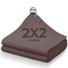 Lona Tela 90% Sombra Garagem Jardim Camping 2x2 Pergolado Toldo Sombrite Shade Piscina Sombreiro Tenda