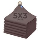 Lona Tela Pergolado Toldo Sombrite 90% Shade Jardim 5x3 Piscina Sombreiro Tenda Cobertura Garagem Pergolado Proteção Uv