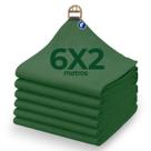 Lona Tela Toldo Sombrite 90% Sombra Garagem Jardim 6x2 Cobertura Pergolado Piscina Proteção Uv Sombreamento Shade