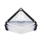 Lona Transparente Impermeável Para Jardim, Cobertura Protetora Transparente De Polietileno Para