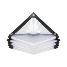Lona Transparente PE 0.18mm Para Exterior, Impermeável E À Prova De Vento, Cobertura Para Plantas De Lona Transparente PE 0.18mm Para Exterior, Impermeável E À Prova De Vento, Cobertura Para Plantas De