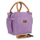 Lonchera Aislante Joymee para Mujeres y Hombres Adultos Morada 10L
