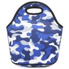 Lonchera FlowFly Neopreno Aislada para Niños Camuflaje Azul