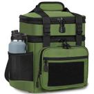 Lonchera GLENKEY Doble Piso Aislada 22L Verde Militar