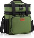 Lonchera GLENKEY Expandible XGrande 22L Aislada Verde Ejército