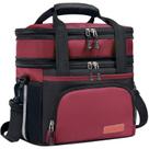 Lonchera JOINGO Grande de Doble Capa Aislada Expandible Roja