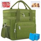 Lonchera Térmica Expandible Coobiiya 23L - Verde