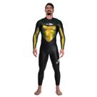 Long John Manga Longa 5-3-1MM Masculino Chameleon Mormaii Cor:Preto VerdeTamanho:MGGenero:Masculino