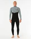 Long john rip curl e bomb 32gb z/f l/sl iced grey tamanho:gg