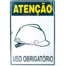 Look Placa Sinalizacao 20X30 Epi Capacete