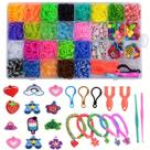 Loom Bands Elásticos Pulseira Caixa Organizadora Miçanga Kit