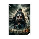 Lord Shiva M-Mahadev Anime Poster HD Qualidade Retro Arte De Parede Decoração De Quarto Kawaii