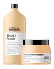 Loreal Absolut Repair - Shampoo 1,5l + Máscara Golden 500ml Loreal Absolut Repair - Shampoo 1,5l + Máscara Golden 500ml