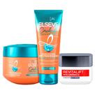LOréal Paris Antioleosidade + Cachos dos Sonhos Kit Gel Creme Hidratante + Creme de Tratamento + Creme Noturno LOréal Paris Antioleosidade + Cachos dos Sonhos Kit Gel Creme Hidratante + Creme de Tratamento + Creme Noturno