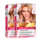 LOréal Paris Coloração Imédia Excellence Kit - 8.1 Louro Sueco