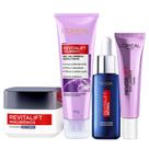 LOréal Paris Kit Gel de Limpeza 80g + Sérum Noturno Retinol 30ml + Creme Noturno 49g + Creme para os Olhos 15g