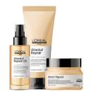 LOreal Professionnel Kit Serie Expert Absolut Repair Gold Quinoa Protein Condicionador 200ml Mascara 250ml e Oleo 90ml