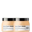 LOreal Professionnel Serie Expert Absolut Repair Gold Quinoa Protein Golden Mascara 500ml 2 Unidades