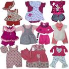 Lote com 10 roupinhas de bebê menina Lote com 10 roupinhas de bebê menina