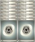 Lote de 12 Cartas de Energia Básica Metal Pokémon Scarlet & Violet