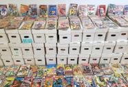 Lote de quadrinhos P and P Comics com 10 revistas em quadrinhos vintage da Marvel/DC