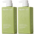 Lotion Medix 5.5, óleo de coco com mel de Manuka, 450 ml, pacote com 2 unidades