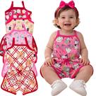 lotr 4 macacão infantil menina estampadomacaquinho bebe tecido leve primavera verão lotr 4 macacão infantil menina estampadomacaquinho bebe tecido leve primavera verão