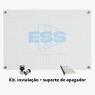 Lousa de vidro quadriculada 1,50 x 1,20