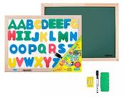 Lousa Infantil Com Letras Magnéticas Brinquedo Educativo 3em1 - CORTIARTE