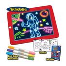 Lousa Mágica Infantil 3D Tablet Escrita Neon Educativo 24x18 Lousa Mágica Infantil 3D Tablet Escrita Neon Educativo 24x18