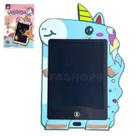 Lousa Magica Tablet LCD Unicórnio Infantil Educativa Digital