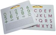 Lousa magnetica infantil magforma letras + letras e números