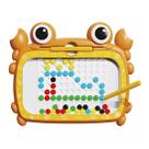 Lousa Prancheta Infantil Educativa Brinquedo Caneta Magnética Interativo Quadro Desenho Criança Quebra Cabeça Grande