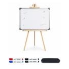 Lousa Quadro 40x60 c/ Tripé 1m Pinus + 4 Canetas + Apagador Lousa Quadro 40x60 c/ Tripé 1m Pinus + 4 Canetas + Apagador