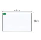 Lousa Quadro Branco 40x30 Moldura Aluminio Souza 5100