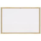 Lousa Quadro Branco UV 3mm Standard Office Moldura Luxo de Madeira Pinus para Escritório