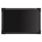 Lousa Quadro Negro Uv Moldura Mdf Soft 90x60cm Anotações Aulas