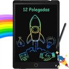 Loussa Mágica Infantil 12 Polegadas Para Desenho Tela Lcd