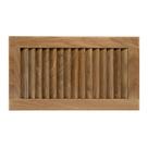 Louvered Insert Whitecap 60710 Madeira de teca 16x9x2cm Louvered Insert Whitecap 60710 Madeira de teca 16x9x2cm