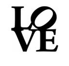 Love Decoração de MDF
