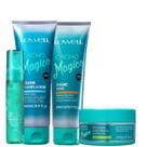 Lowell Cacho Magico Shampoo 240ml Creme Modelador 240ml Mascara 240g e Oleo 60ml Lowell Cacho Magico Shampoo 240ml Creme Modelador 240ml Mascara 240g e Oleo 60ml